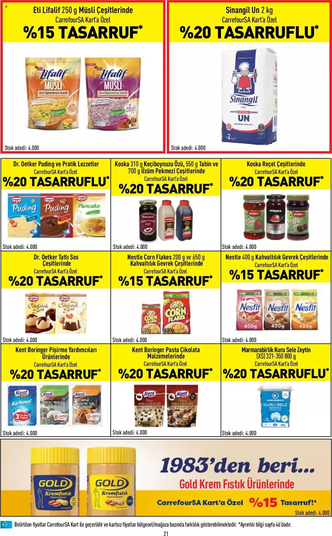 Katalog CarrefourSA Katalog 14 Eylül - 20 Eylül 2023 - aktüel Sayfa 21