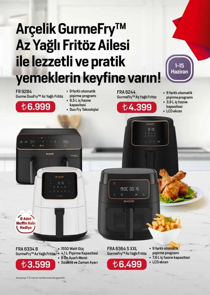 Katalog Arçelik Genel Kataloğu 1 Haziran - 15 Haziran 2024 - aktüel Sayfa 72