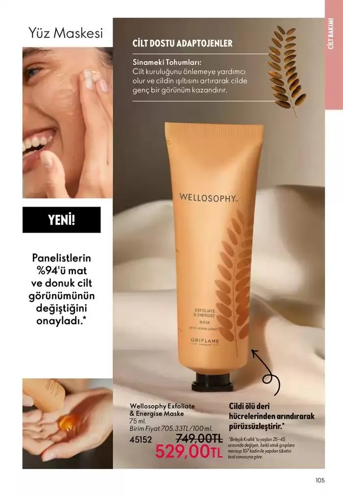 Katalog Oriflame katalog 1 Şubat - 15 Şubat 2025 - aktüel Sayfa 105