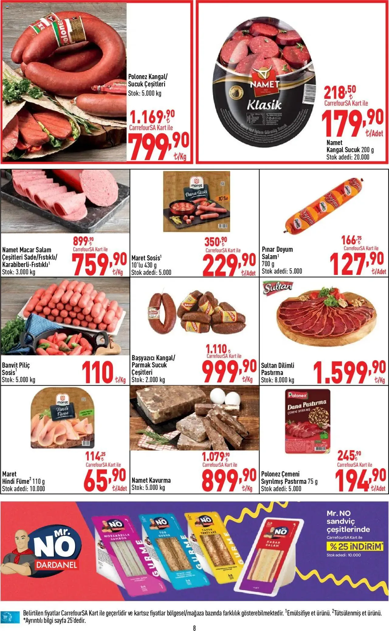 Katalog CarrefourSA Katalog 10 Ekim - 23 Ekim 2024 - aktüel Sayfa 8