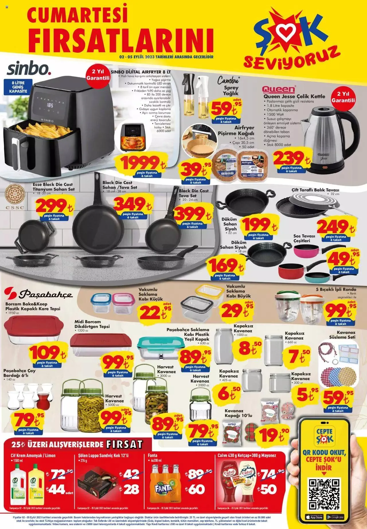 Katalog Şok Market Katalog 2 Eylül - 5 Eylül 2023 - aktüel Sayfa 1