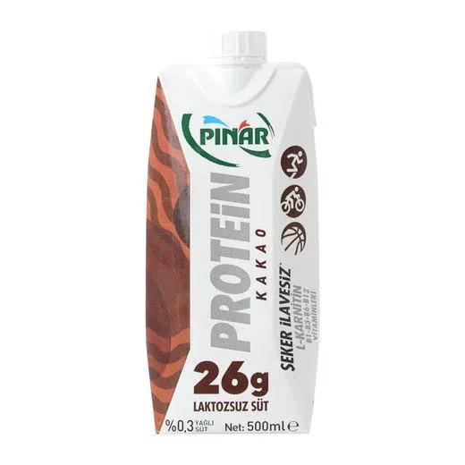 Pınar Kakaolu Proteinli Süt 500 ml