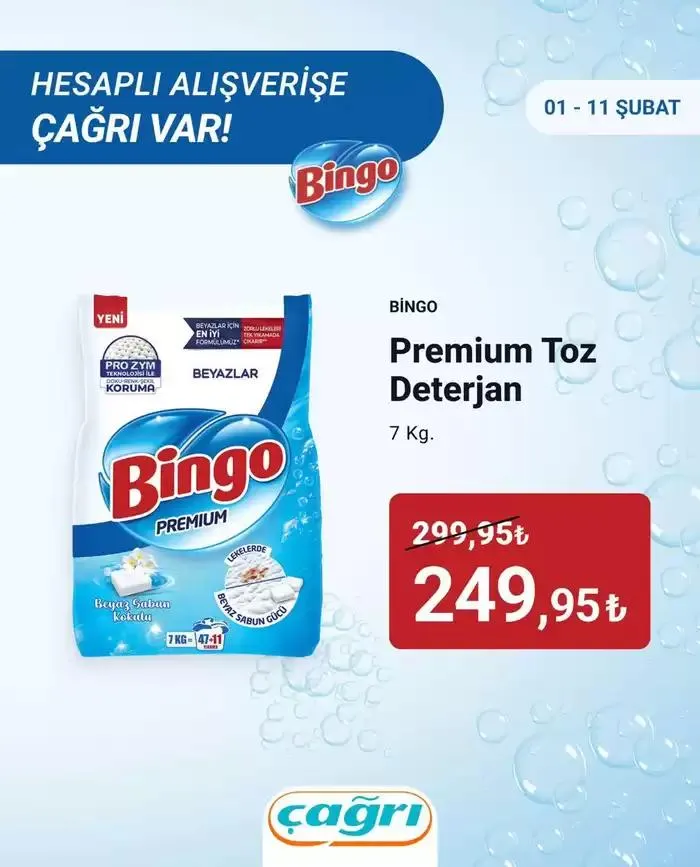 Katalog Çağrı Market katalog 4 Şubat - 18 Şubat 2025 - aktüel Sayfa 7