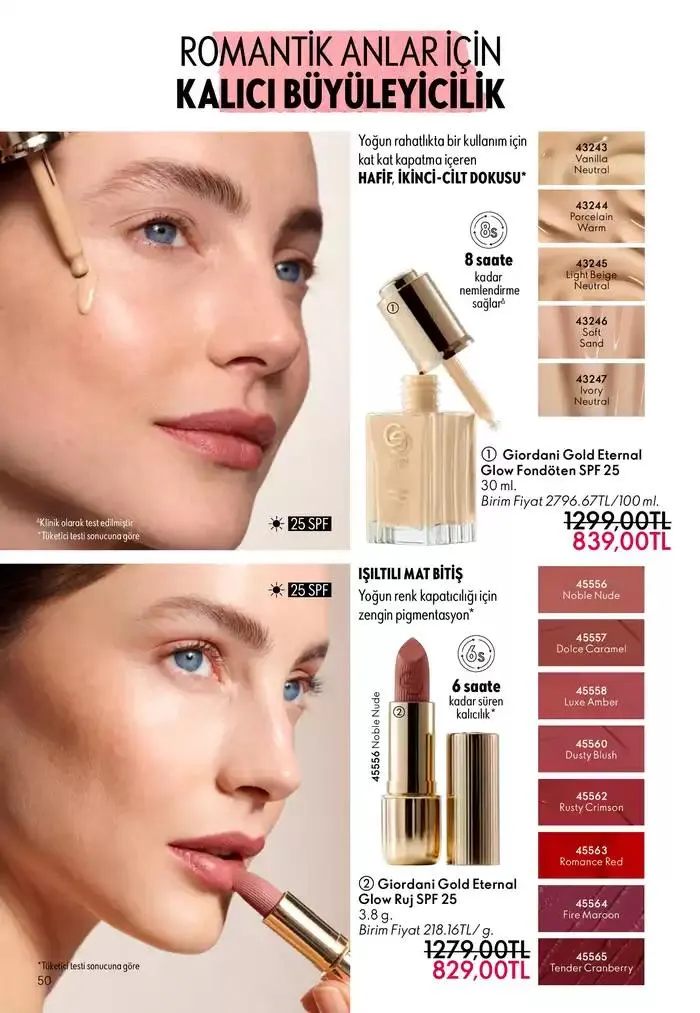 Katalog Oriflame katalog 1 Şubat - 15 Şubat 2025 - aktüel Sayfa 50