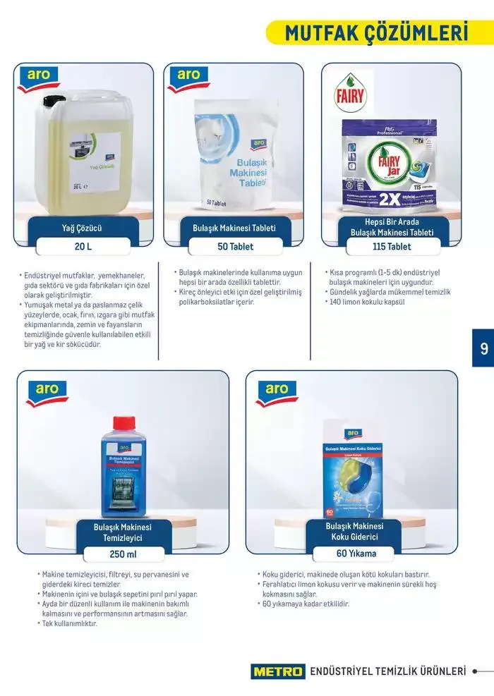 Katalog Endüstriyel Temizlik Ürünleri 7 Şubat - 31 Aralık 2025 - aktüel Sayfa 9