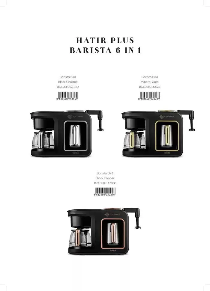 Katalog Küçük Ev Aletleri İlkbahar 30 Ekim - 31 Aralık 2024 - aktüel Sayfa 68