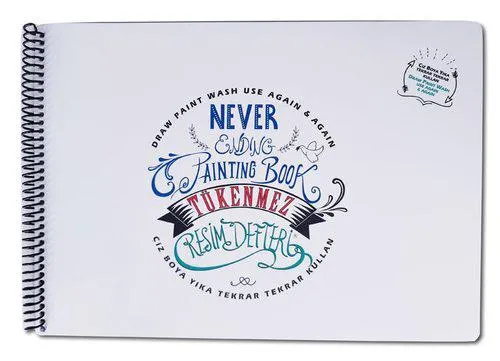 Akademi Çocuk Tükenmez Resim Defteri