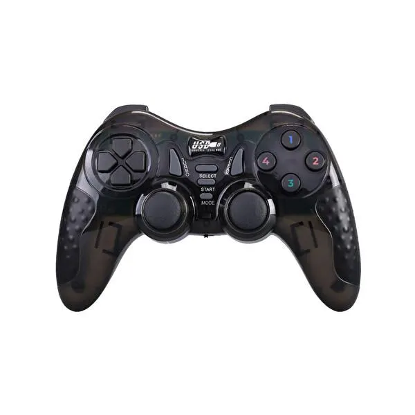 7'si 1 Arada PC/PS2/PS2/PS3/PC360/TV/TV Box/Android Uyumlu Siyah Kablosuz Gamepad