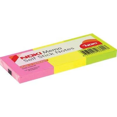 Noki Memo 40x50 Karışık Neon Renk No:12005N