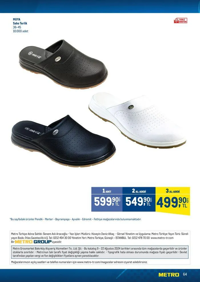 Katalog Horeca Sezona Hazırlık 15 Ağustos - 22 Ağustos 2024 - aktüel Sayfa 64