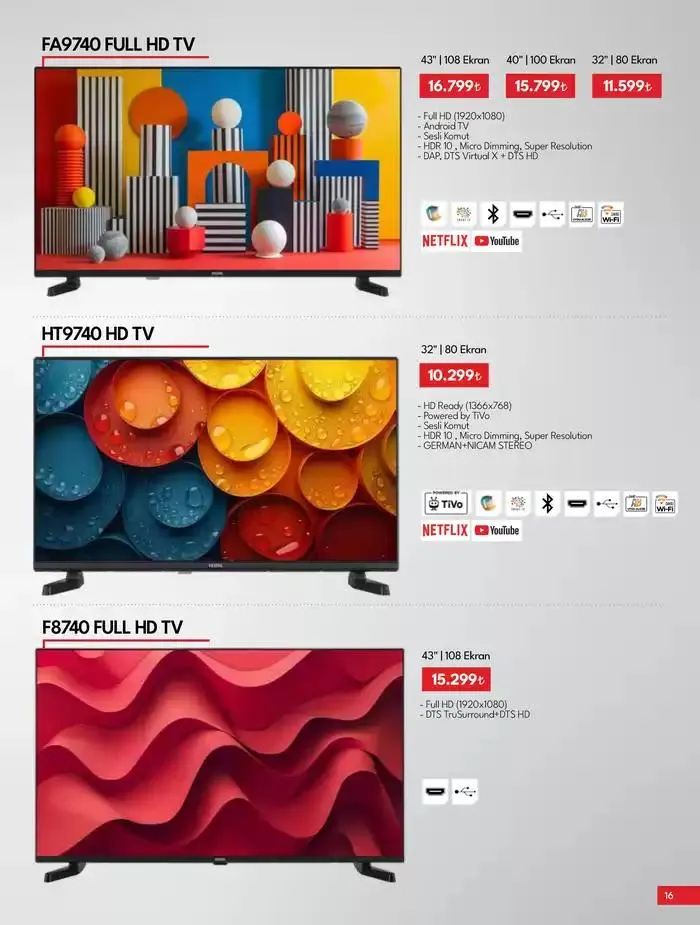 Katalog Tüketici Elektroniği 5 Aralık - 19 Aralık 2024 - aktüel Sayfa 16