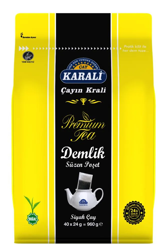 Karali Premium Demlik Poşet 40x24 g