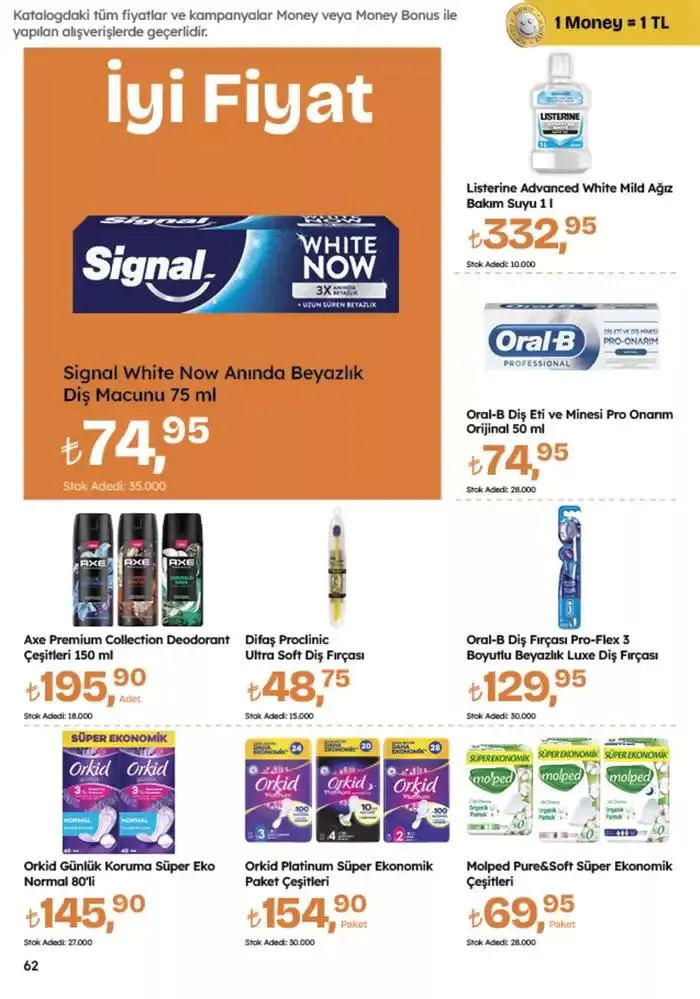 Katalog Migros katalog 25 Ekim - 8 Kasım 2024 - aktüel Sayfa 62