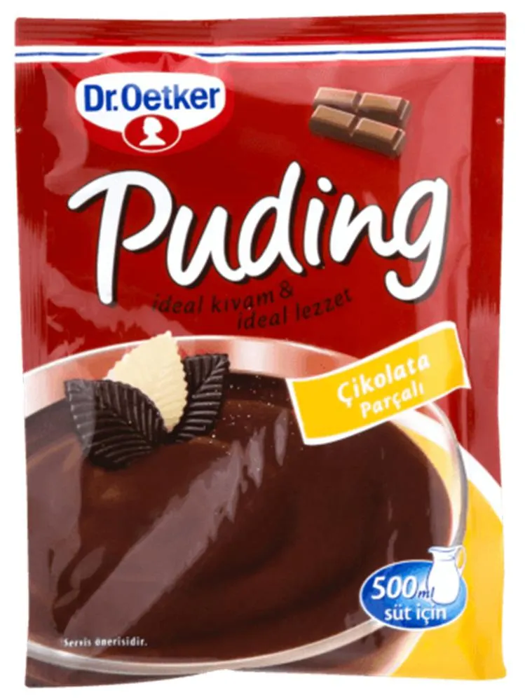 Dr.Oetker Çikolata Parçalı Puding 115 g