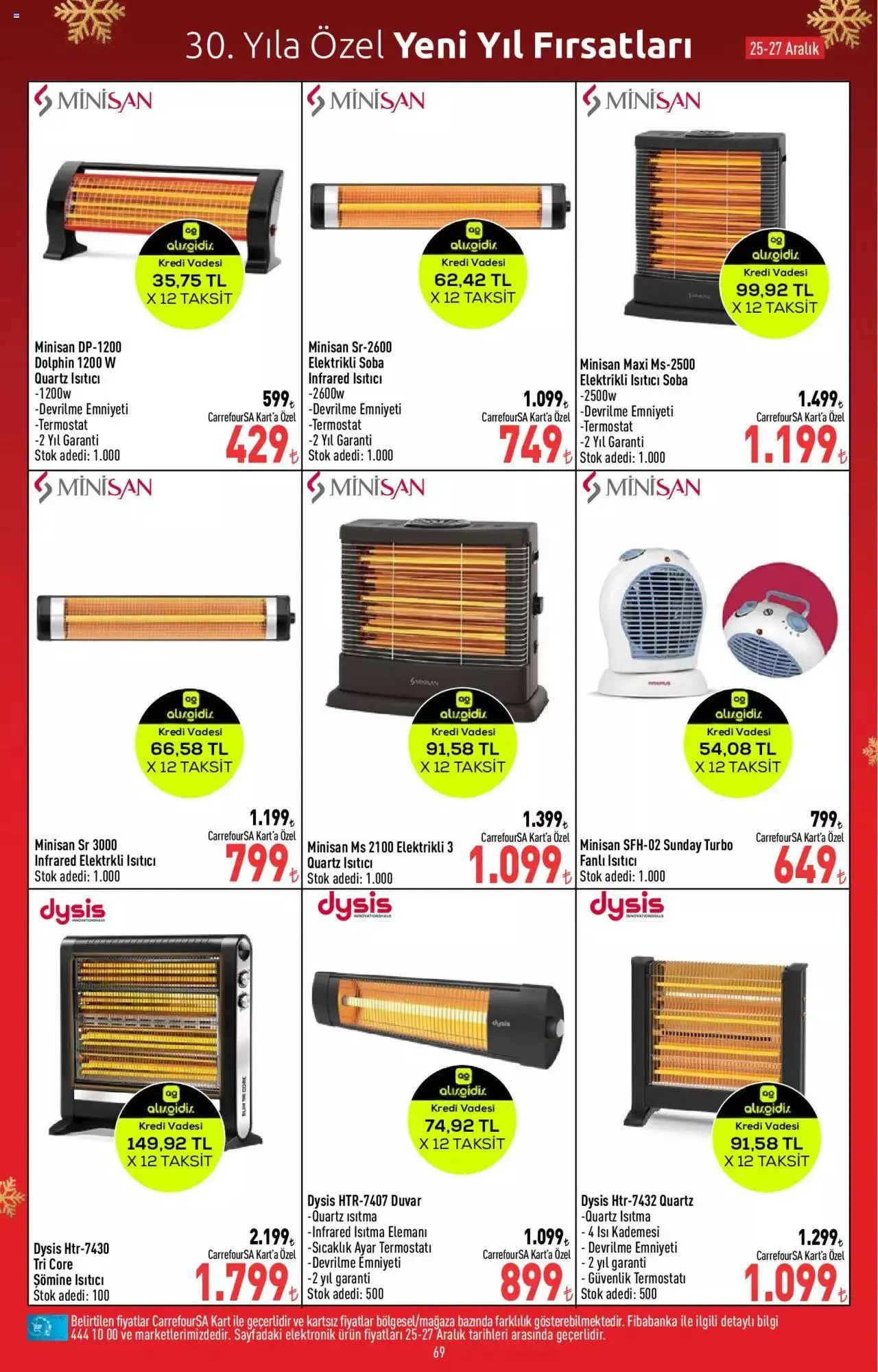 Katalog CarrefourSA Katalog 25 Aralık - 2 Ocak 2024 - aktüel Sayfa 69