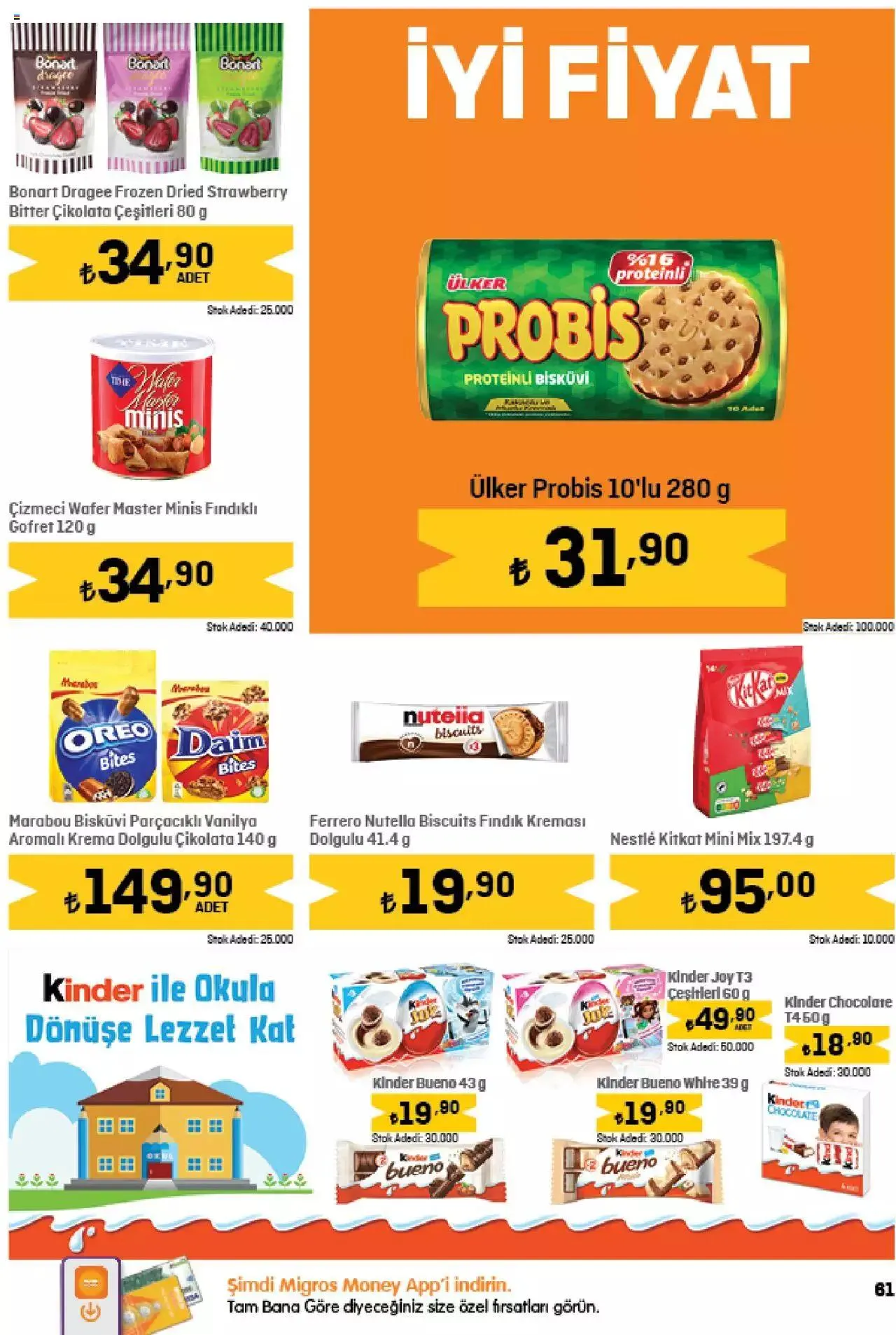Katalog Migros Katalog - 5M Migroskop 28 Eylül - 11 Ekim 2023 - aktüel Sayfa 61