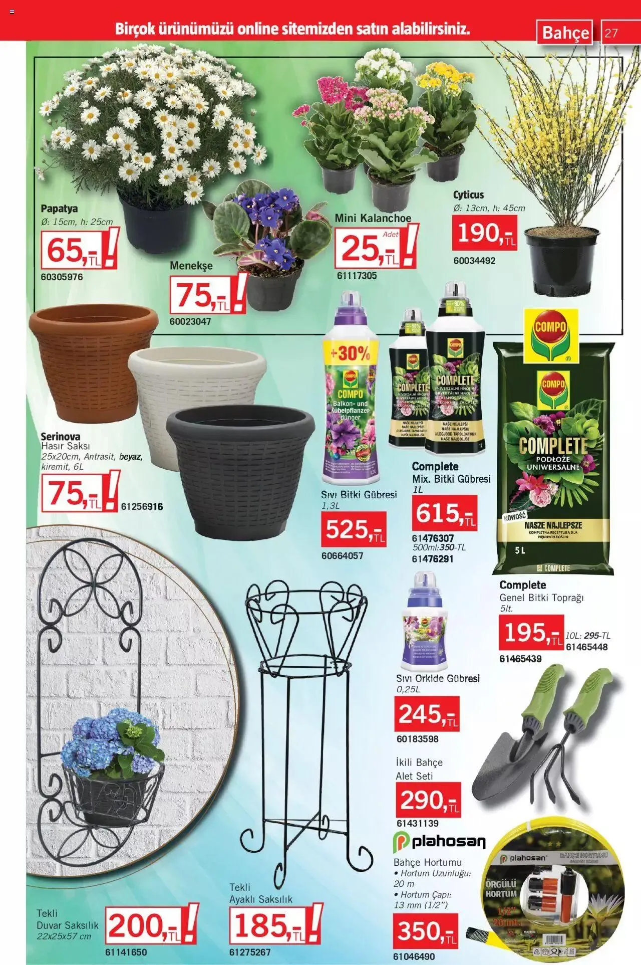 Katalog Bauhaus Katalog 29 Nisan - 31 Aralık 2024 - aktüel Sayfa 27