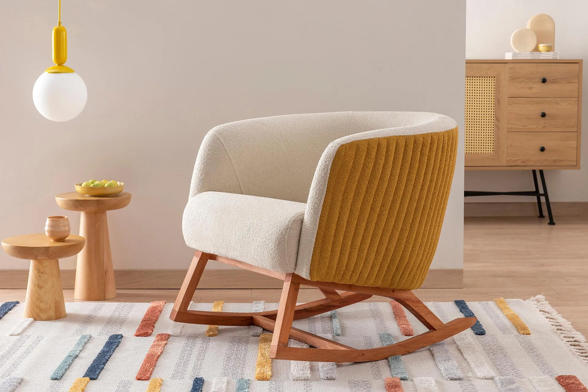 RİCKY SALLANAN BERJER, KREM HARDAL (EJ6-177)