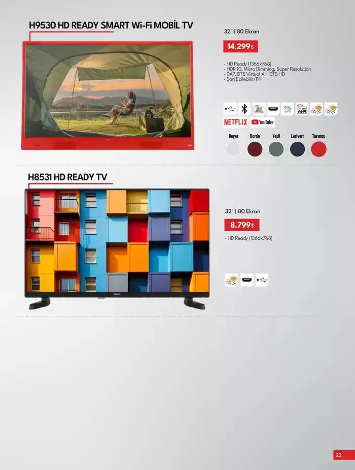 Katalog Tüketici Elektroniği 10 Ocak - 17 Ocak 2025 - aktüel Sayfa 22