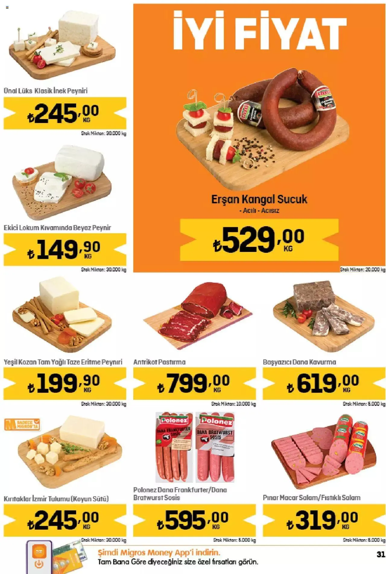 Katalog Migros Katalog - 5M Migroskop 28 Eylül - 11 Ekim 2023 - aktüel Sayfa 31