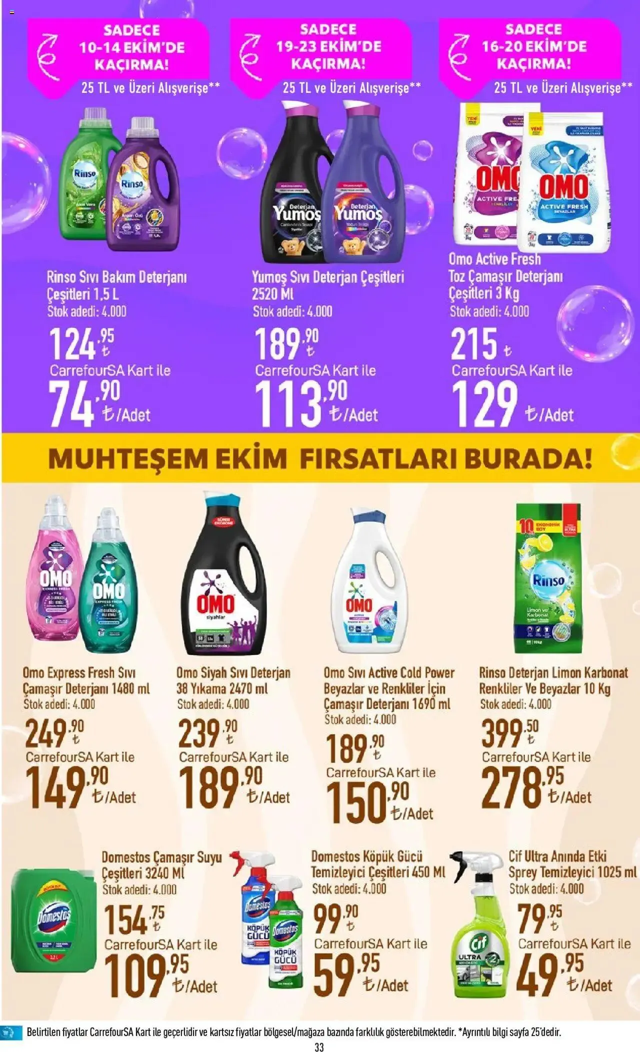 Katalog CarrefourSA Katalog 10 Ekim - 23 Ekim 2024 - aktüel Sayfa 35