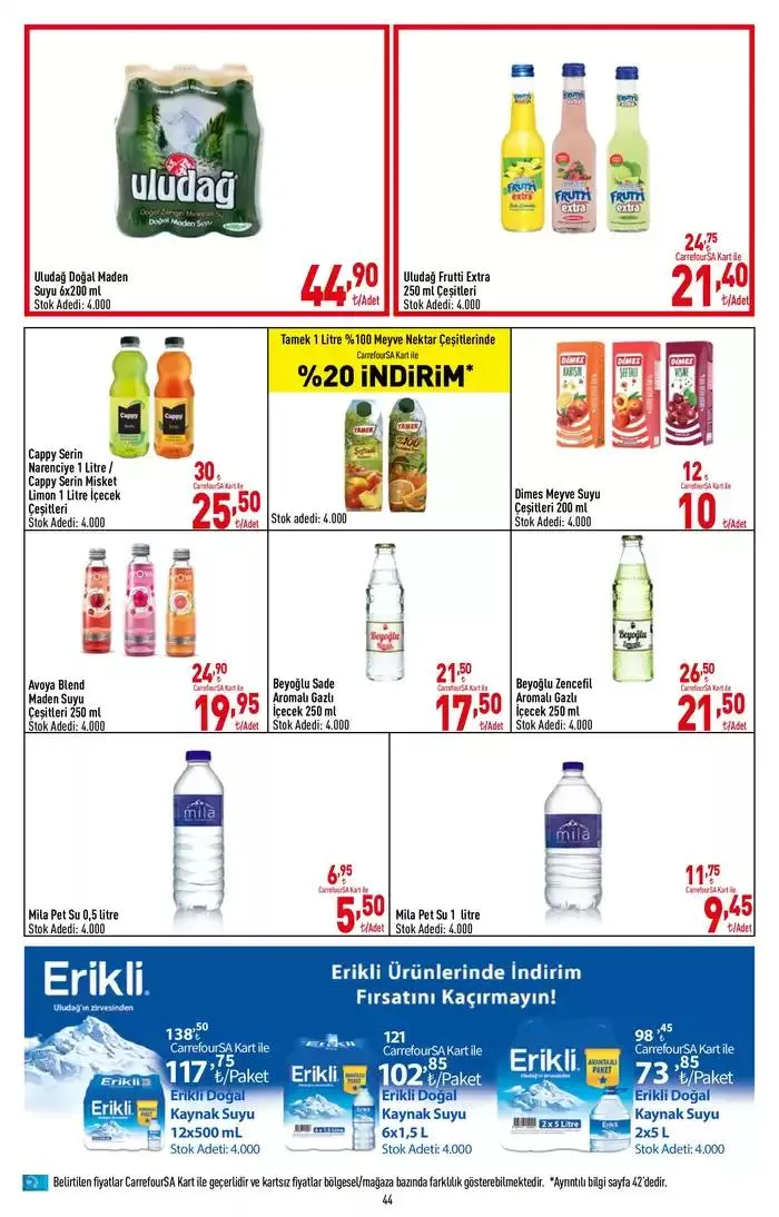 Katalog Kataloglar CarrefourSA 3 Ocak - 15 Ocak 2025 - aktüel Sayfa 44