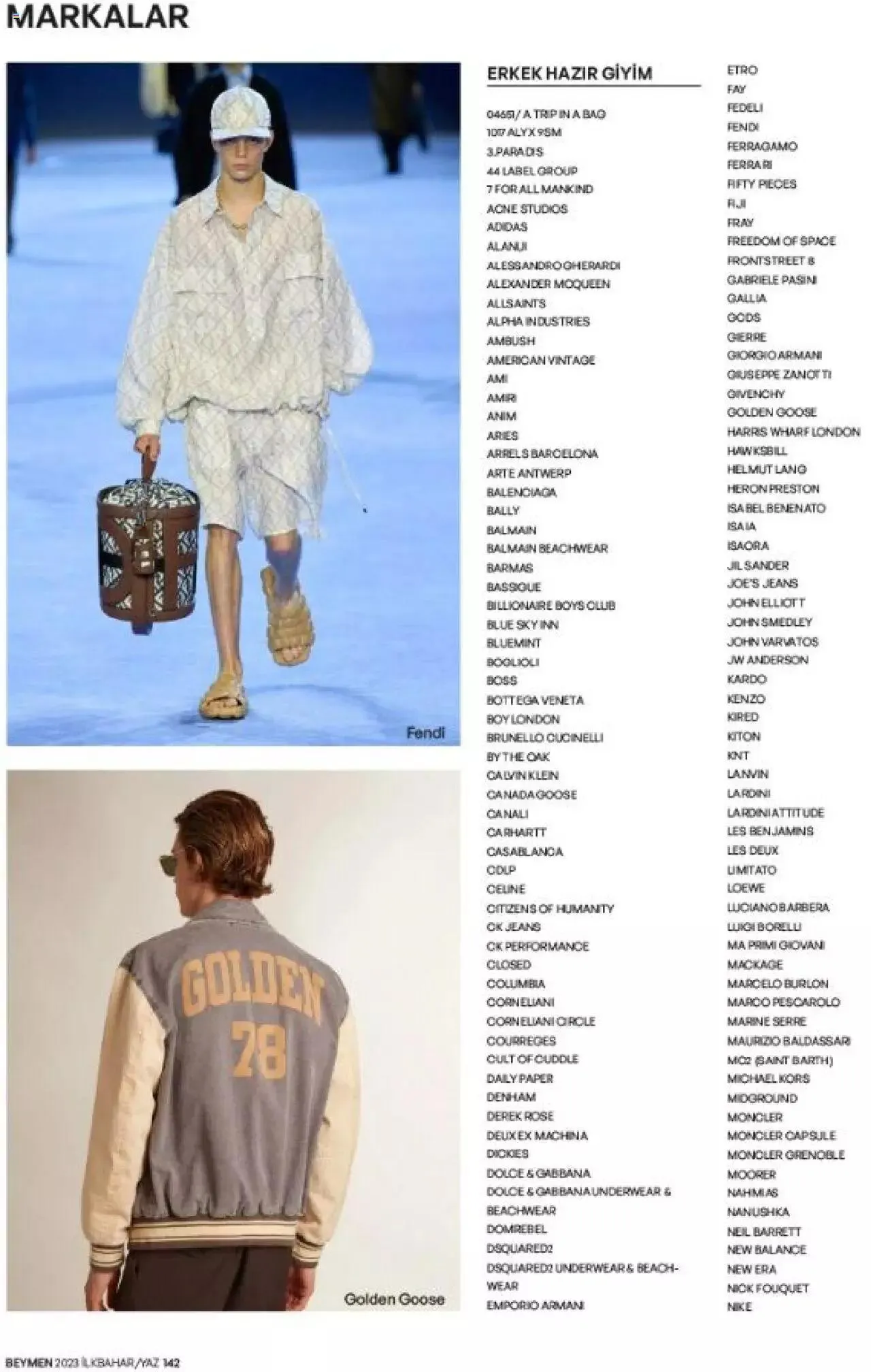 Katalog Beymen Katalog - Beymen Magazine Erkek 13 Mart - 31 Aralık 2023 - aktüel Sayfa 144