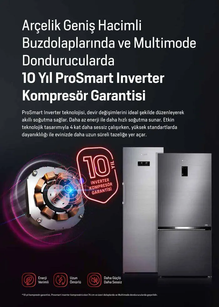 Katalog Arçelik Genel Kataloğu 1 Haziran - 15 Haziran 2024 - aktüel Sayfa 11