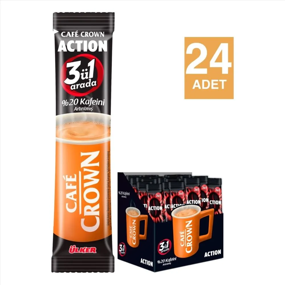 Cafe Crown 3ü1 Arada Action 24x17 g