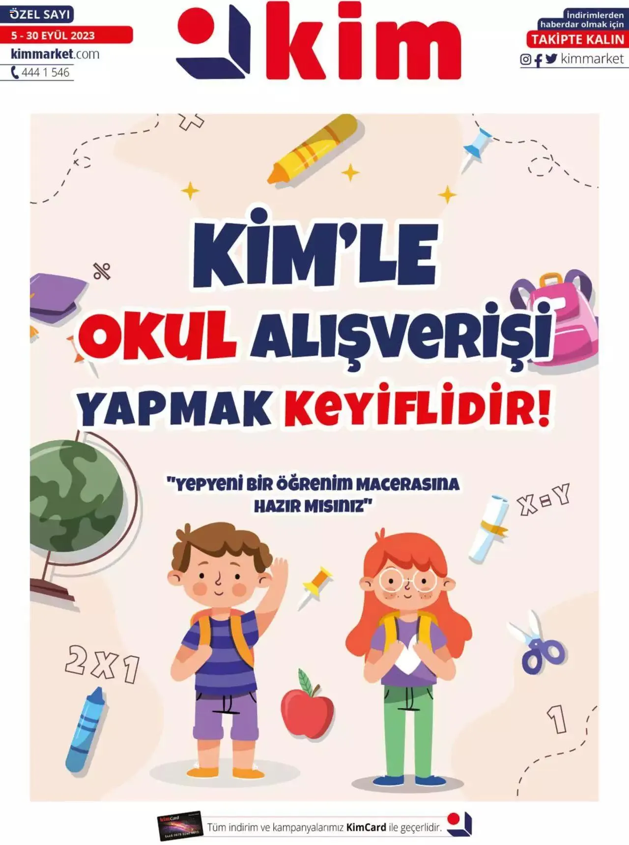 Katalog Kim Market - Marmara 5 Eylül - 30 Eylül 2023 - aktüel Sayfa 1