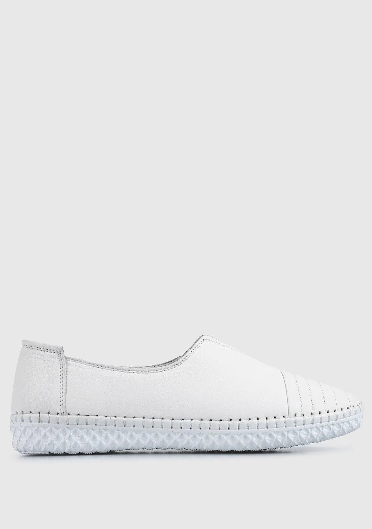 Eclipse Beyaz Deri Kadın Ayakkabı