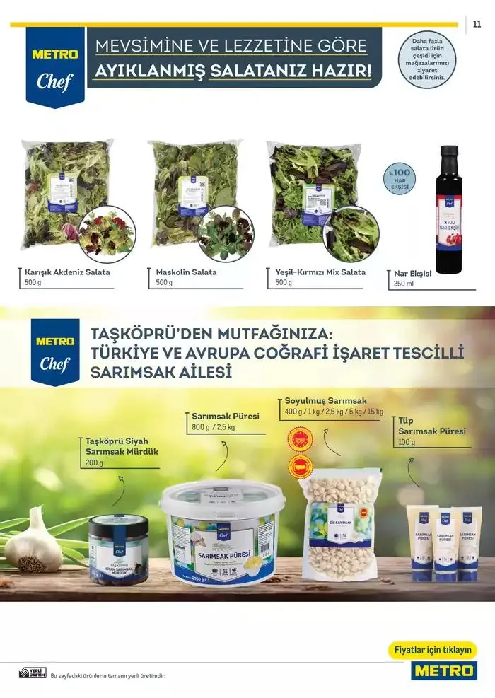 Katalog Metro Markalı Profesyonel Çözümler 7 Şubat - 31 Aralık 2025 - aktüel Sayfa 11
