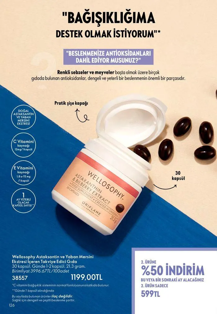 Katalog Oriflame katalog 1 Ağustos - 15 Ağustos 2024 - aktüel Sayfa 126