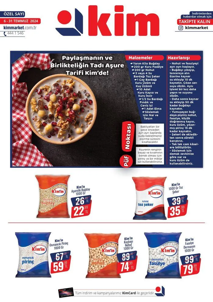 Katalog Haftalık Broşür 8 Temmuz - 22 Temmuz 2024 - aktüel Sayfa 1