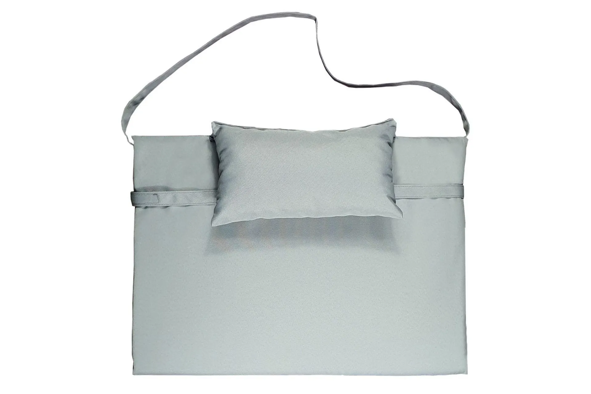 Bysay Taşınabilir Katlanır Çanta Şezlong Minderi, Gri