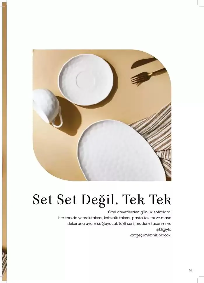 Katalog Sofra 2 İlkbahar 30 Ekim - 31 Aralık 2024 - aktüel Sayfa 61