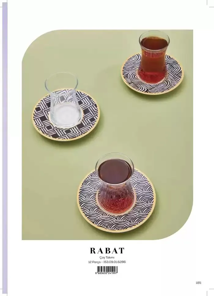 Katalog Sofra 2 İlkbahar 30 Ekim - 31 Aralık 2024 - aktüel Sayfa 185