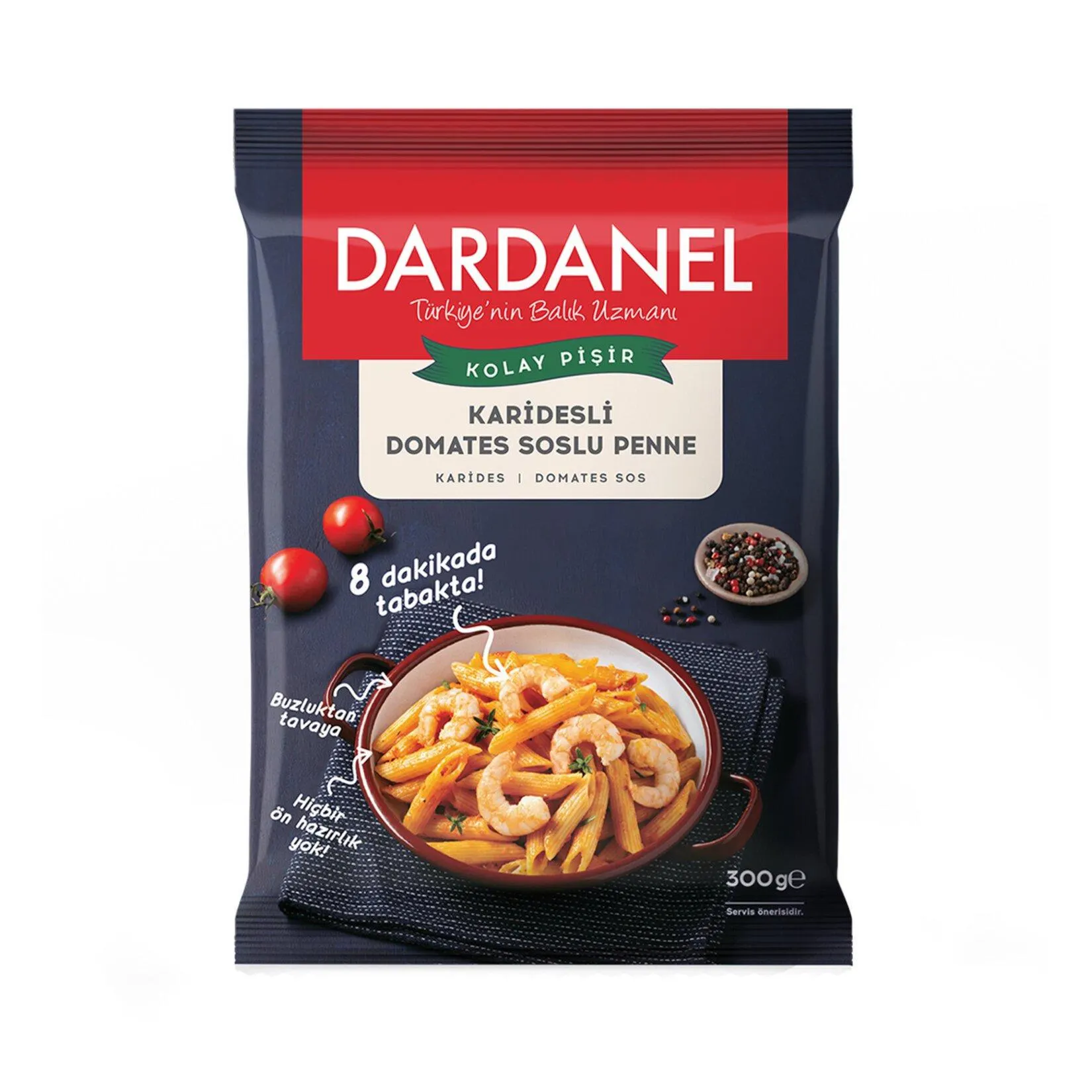 Dardanel Kolay Pişir Karides.domats Sos.penne 300G