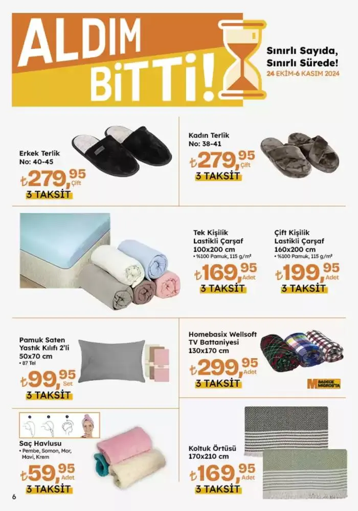 Katalog Migros katalog 25 Ekim - 8 Kasım 2024 - aktüel Sayfa 79