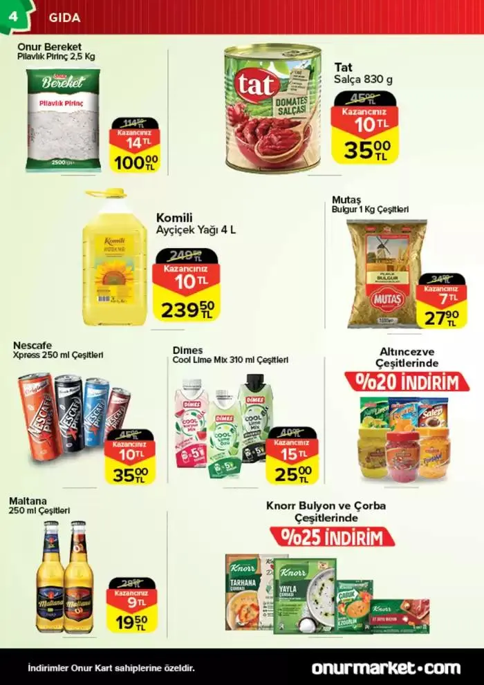 Katalog Tüm müşteriler için en iyi fırsatlar 21 Kasım - 4 Aralık 2024 - aktüel Sayfa 4