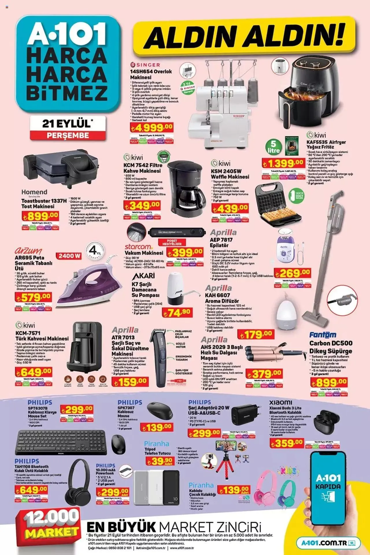 Katalog A101 Katalog Perşembe 21 Eylül - 30 Eylül 2023 - aktüel Sayfa 4