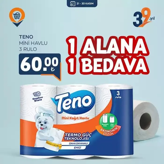 Katalog Herkes için cazip özel teklifler 27 Kasım - 11 Aralık 2024 - aktüel Sayfa 1