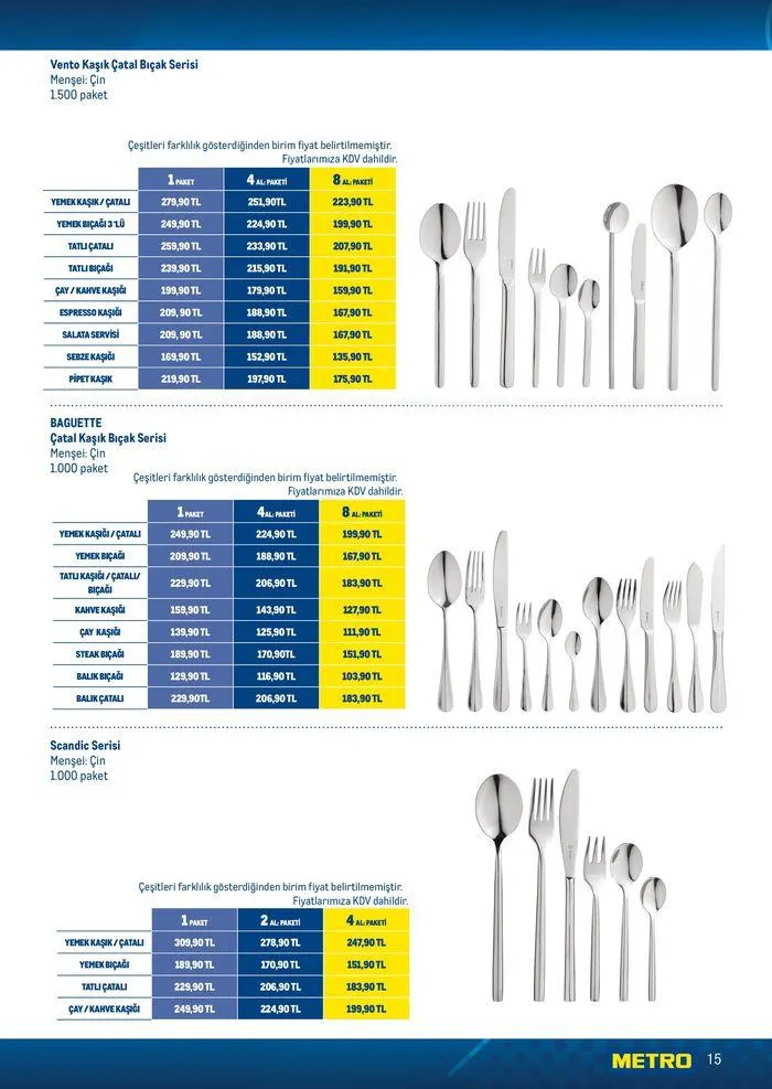 Katalog Horeca Sezona Hazırlık 15 Ağustos - 22 Ağustos 2024 - aktüel Sayfa 15