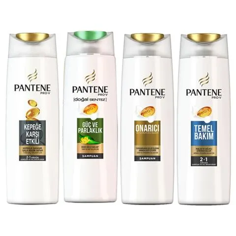 Pantene Şampuan Çeşitleri 600 Ml