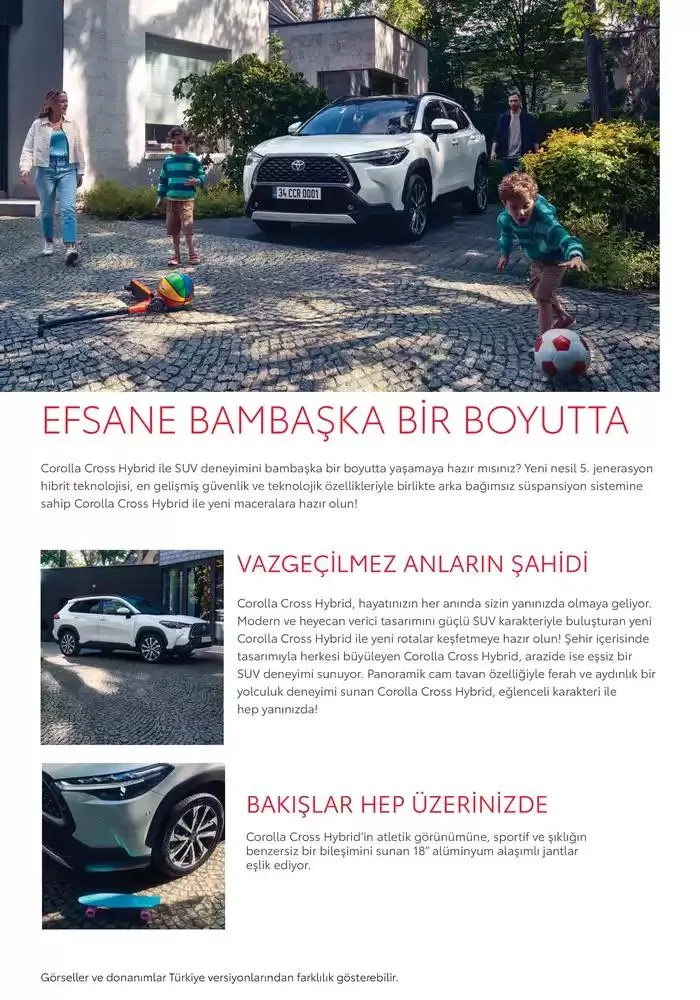 Katalog Corolla Cross Hybrid 24 Ocak - 24 Ocak 2026 - aktüel Sayfa 2