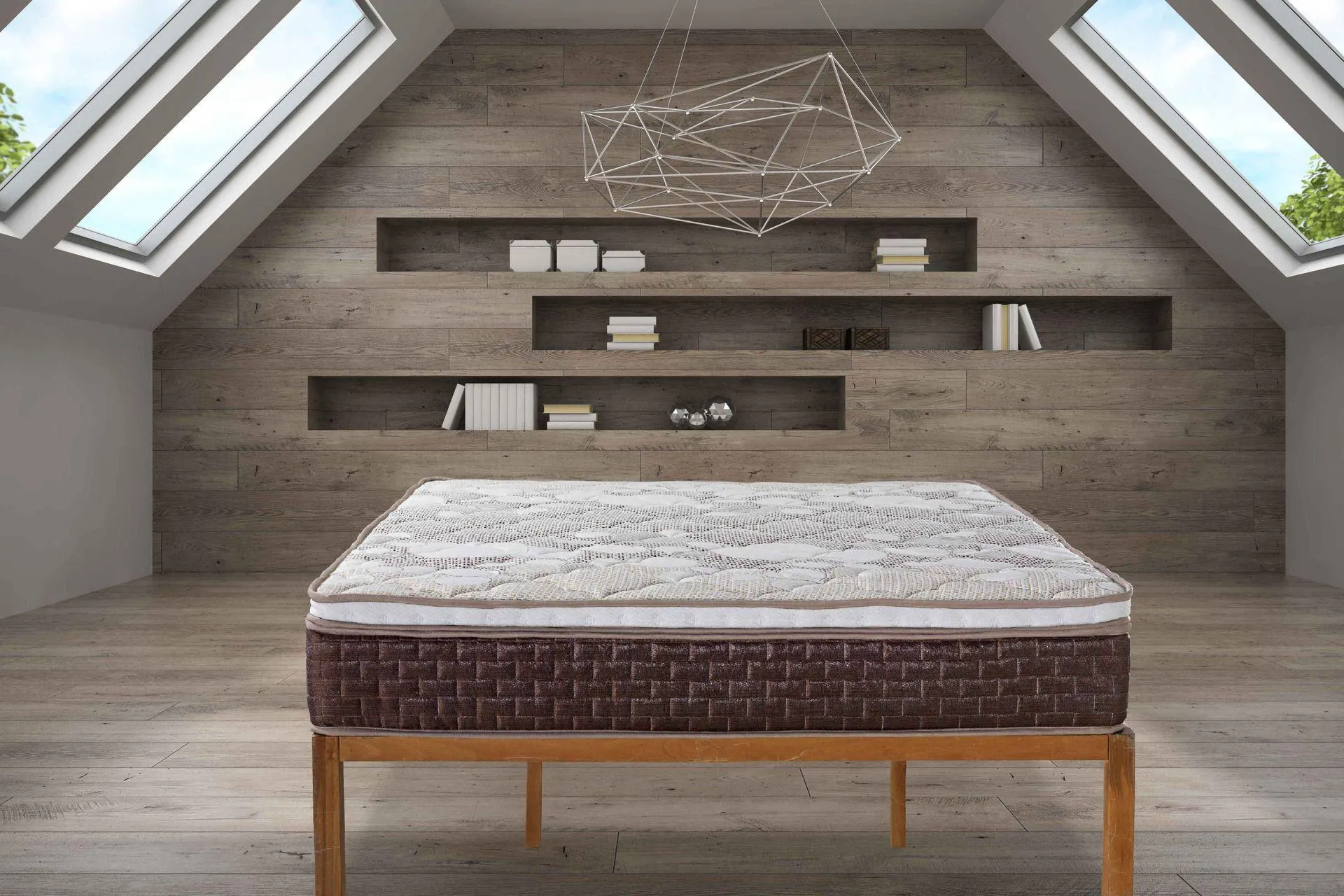 Bed Craft Starline Coffee Fermuarlı Pedli Ultra Full Ortapedik Tek Kişilik Yatak, 90X190