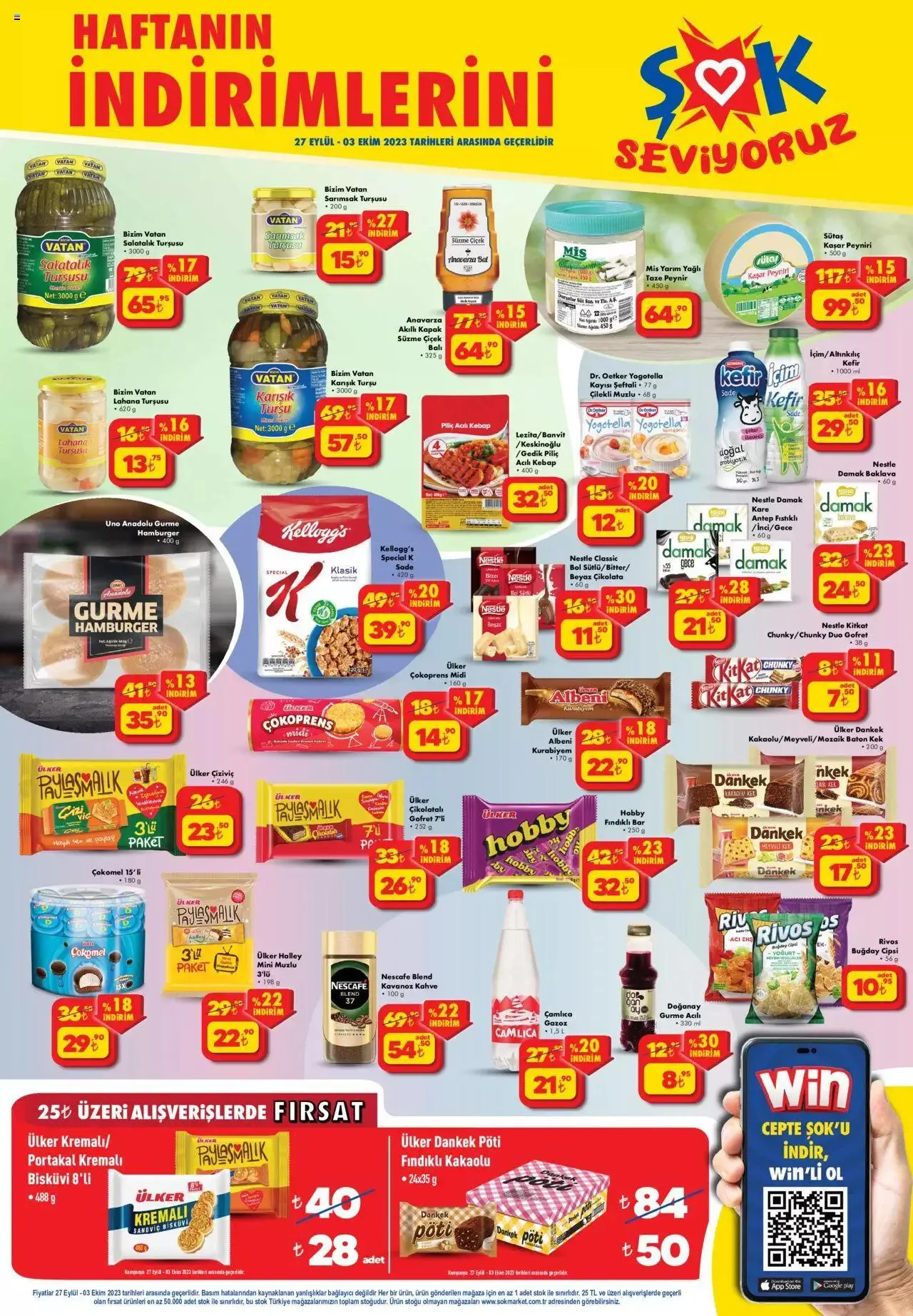 Katalog Şok Market Katalog 27 Eylül - 3 Ekim 2023 - aktüel Sayfa 1