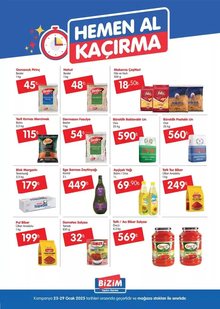 Katalog Bizim Toptan katalog 24 Ocak - 7 Şubat 2025 - aktüel Sayfa 3
