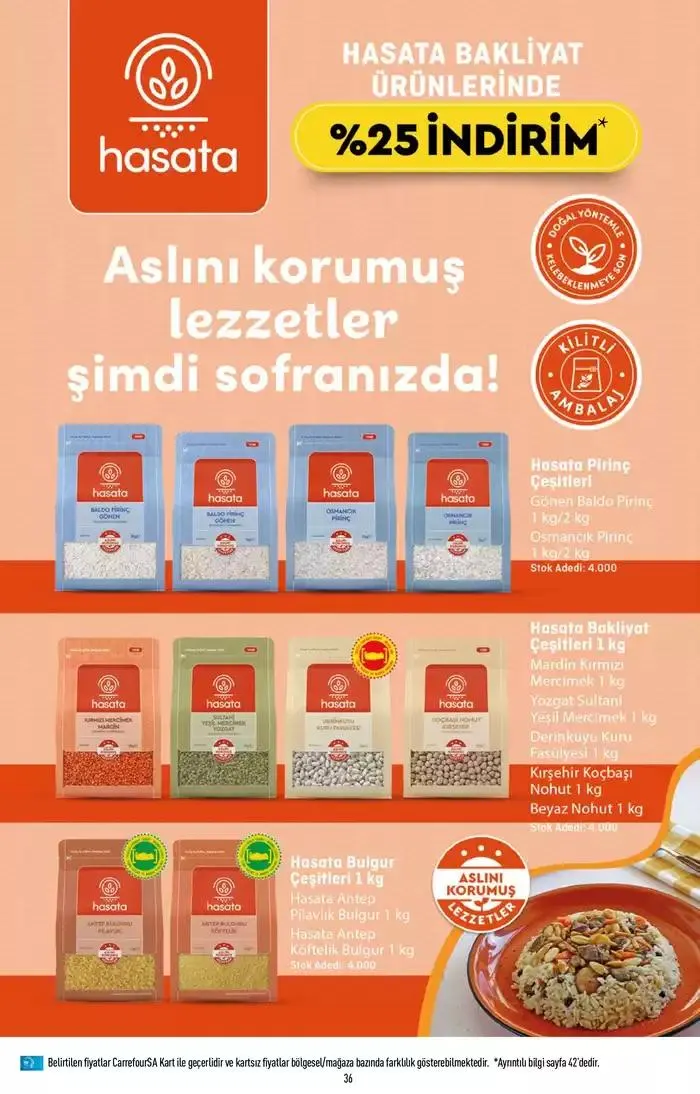 Katalog Kataloglar CarrefourSA 3 Ocak - 15 Ocak 2025 - aktüel Sayfa 36