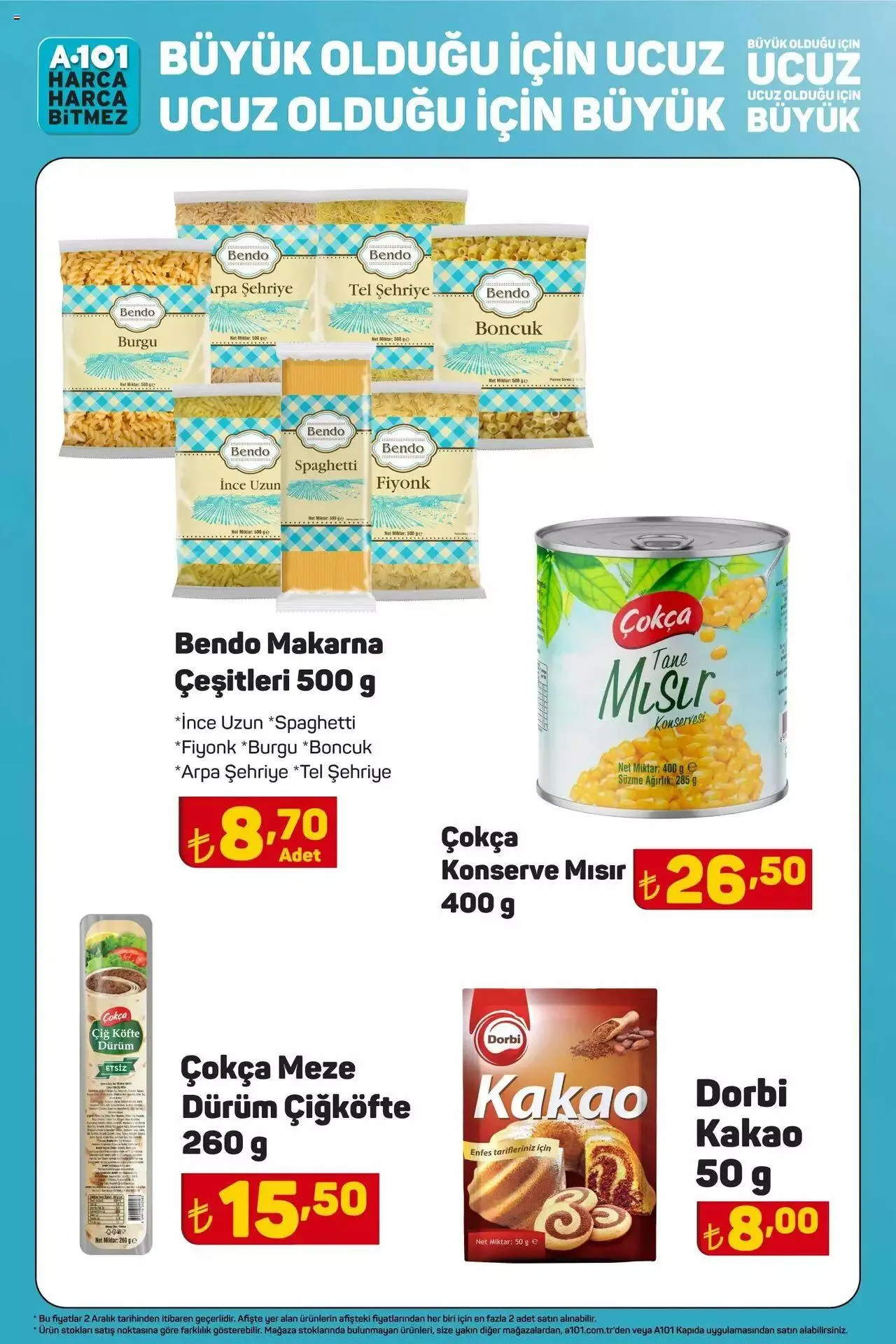 Katalog A101 Katalog Büyük olduğu için UCUZ 2 Aralık - 8 Aralık 2023 - aktüel Sayfa 2